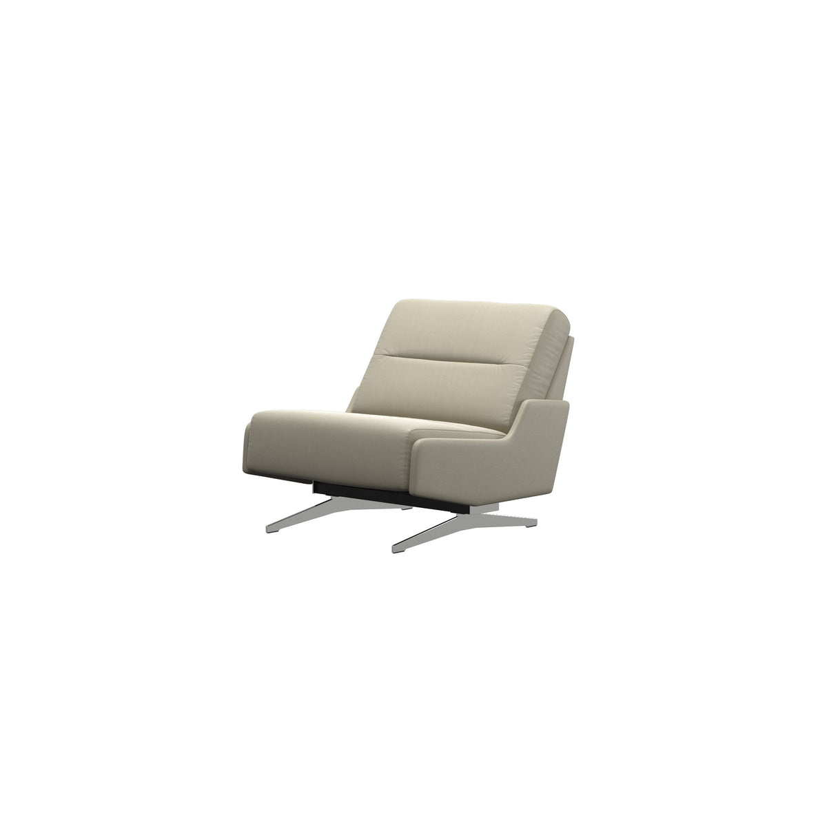 Stella - Armless Chair - Paloma Light Grey