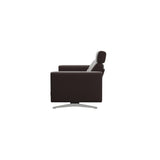 Stella - 2-Seater Sofa with 1 Headrest - Paloma Chocolate - S2 - narrower and taller