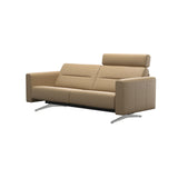 Stella - 2.5-Seater Sofa with 1 Headrest - Paloma Sand - S2 - narrower and taller
