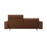 Stella - 2.5-Seater Sofa with 1 Headrest - Paloma New cognac - S1 - wider and lower