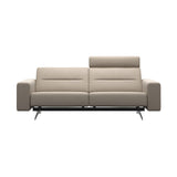 Stella - 2.5-Seater Sofa with 1 Headrest - Paloma Mushroom - S1 - wider and lower