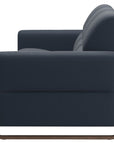 Paloma Leather Oxford Blue & Walnut Arm Trim | Stressless Fiona 3-Seater Sofa | Valley Ridge Furniture