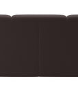 Paloma Leather Chocolate & Walnut Arm Trim | Stressless Fiona 3-Seater Sofa | Valley Ridge Furniture