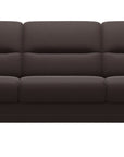 Paloma Leather Chocolate & Walnut Arm Trim | Stressless Fiona 3-Seater Sofa | Valley Ridge Furniture