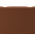 Paloma Leather New Cognac & Walnut Arm Trim | Stressless Fiona 3-Seater Sofa | Valley Ridge Furniture