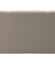 Paloma Leather Mushroom & Smoked Oak Arm Trim | Stressless Fiona 3-Seater Sofa | Valley Ridge Furniture