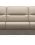 Paloma Leather Mushroom & Smoked Oak Arm Trim | Stressless Fiona 3-Seater Sofa | Valley Ridge Furniture