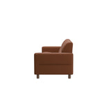 Fiona - 3-Seater Sofa - Paloma New cognac - Walnut