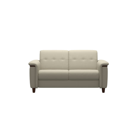 Flora 2-Seater - Paloma Light Grey - Brown