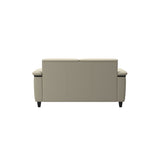 Flora 2-Seater - Paloma Light Grey - Black