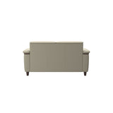 Flora 2-Seater - Paloma Light Grey - Wenge