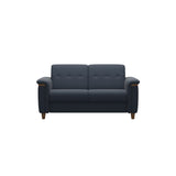 Flora 2-Seater - Paloma Oxford Blue - Teak