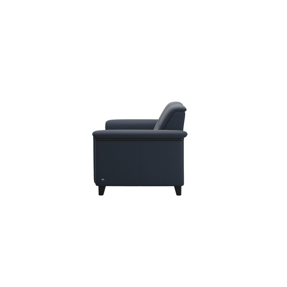 Flora 2-Seater - Paloma Oxford Blue - Black