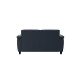 Flora 2-Seater - Paloma Oxford Blue - Black