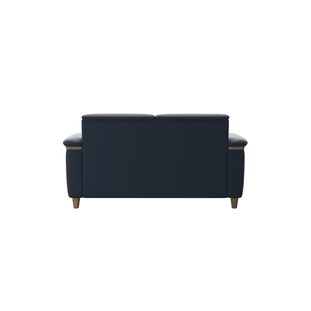 Flora 2-Seater - Paloma Oxford Blue - Smoked Oak