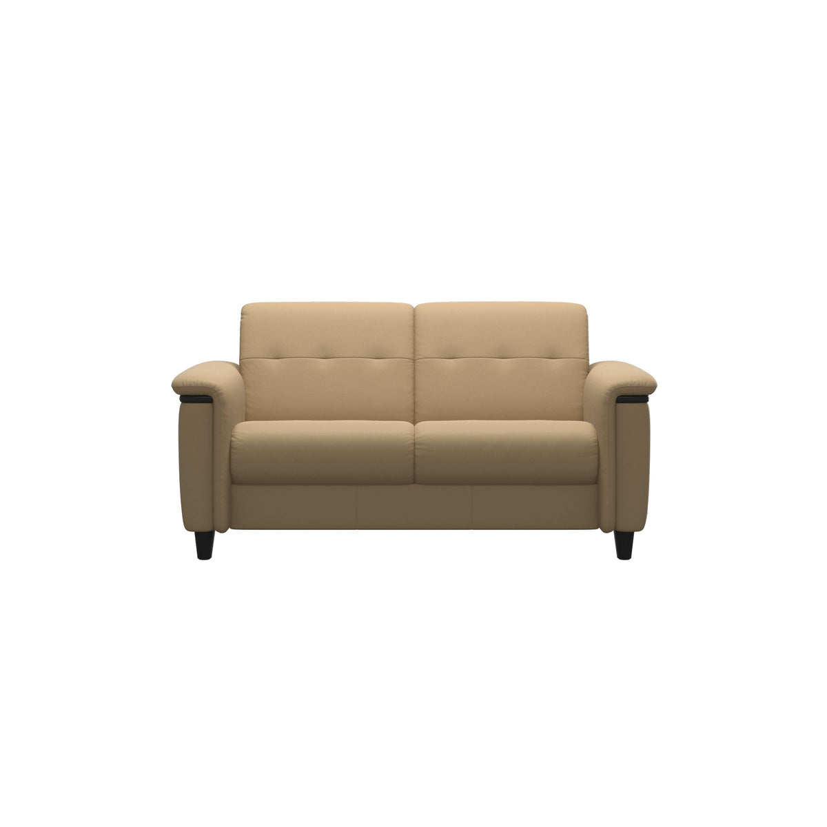 Flora 2-Seater - Paloma Sand - Black