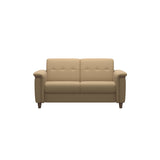 Flora 2-Seater - Paloma Sand - Walnut