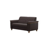 Flora 2-Seater - Paloma Chocolate - Teak