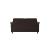 Flora 2-Seater - Paloma Chocolate - Teak