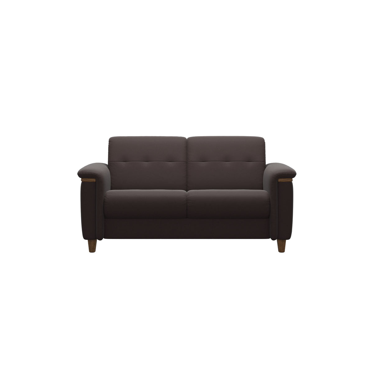 Flora 2-Seater - Paloma Chocolate - Teak