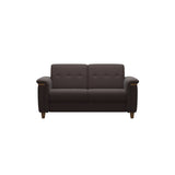 Flora 2-Seater - Paloma Chocolate - Teak
