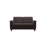 Flora 2-Seater - Paloma Chocolate - Black