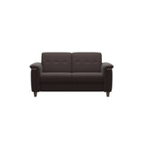Flora 2-Seater - Paloma Chocolate - Walnut