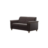 Flora 2-Seater - Paloma Chocolate - Smoked Oak