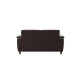 Flora 2-Seater - Paloma Chocolate - Smoked Oak