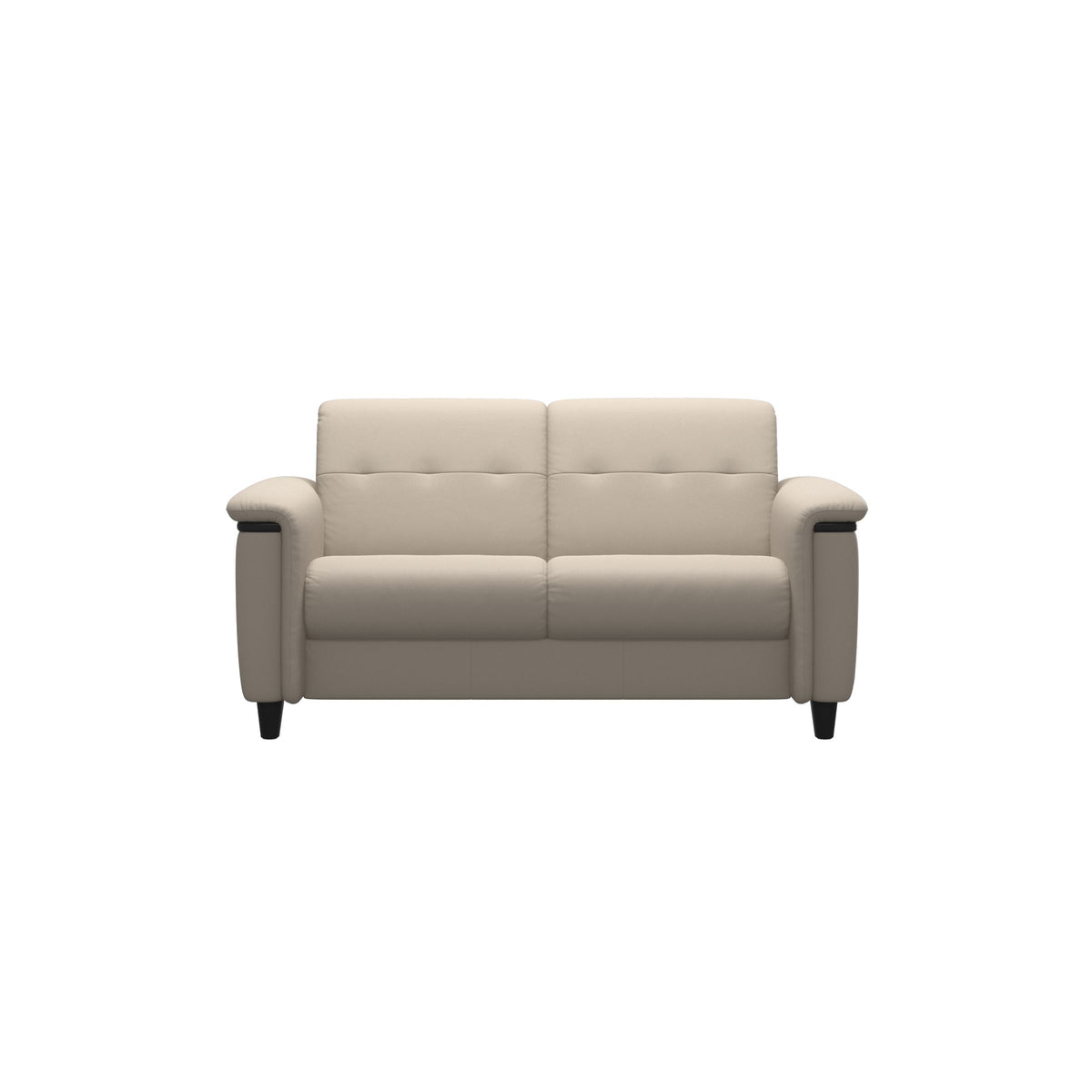 Flora 2-Seater - Paloma Fog - Black