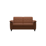 Flora 2-Seater - Paloma New Cognac - Black