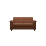 Flora 2-Seater - Paloma New Cognac - Walnut