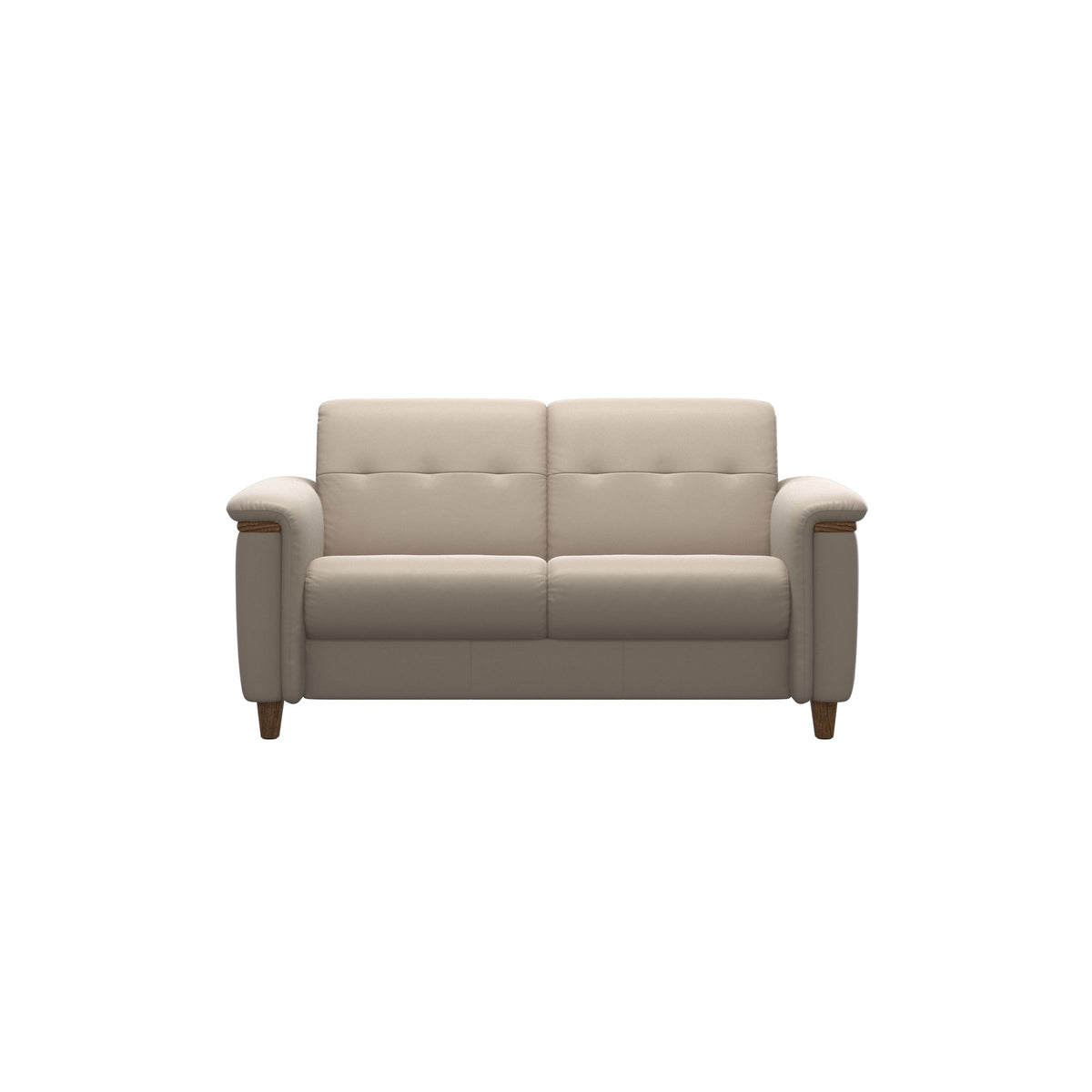 Flora 2-Seater - Paloma Mushroom - Teak