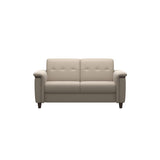 Flora 2-Seater - Paloma Mushroom - Wenge