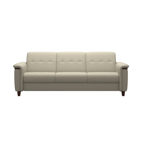 Flora 3-Seater - Paloma Light Grey - Brown