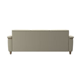 Flora 3-Seater - Paloma Light Grey - Smoked Oak
