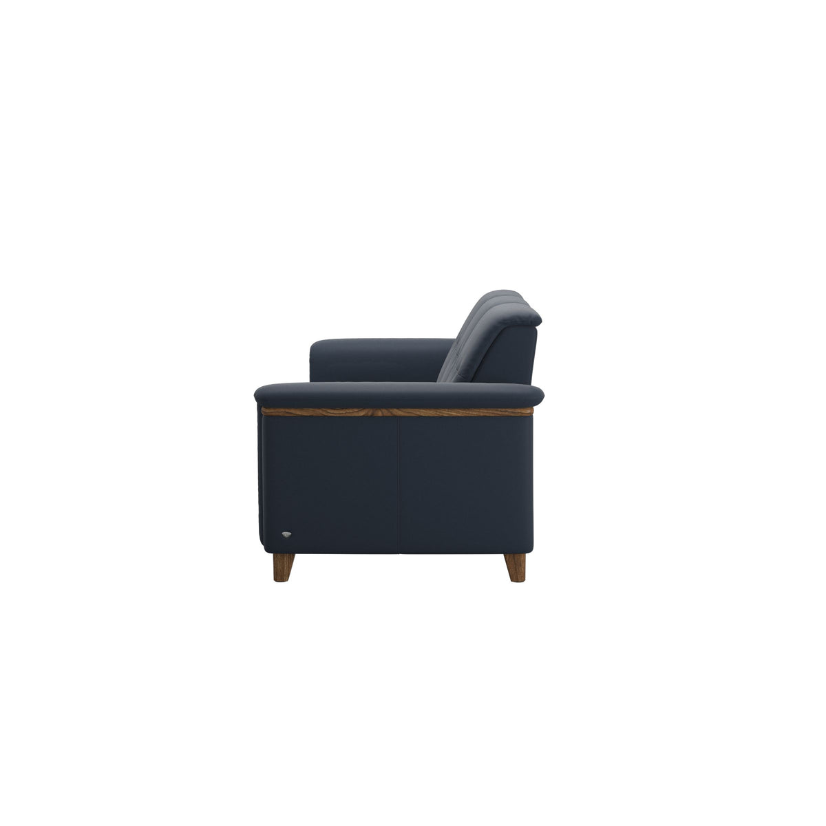 Flora 3-Seater - Paloma Oxford Blue - Teak