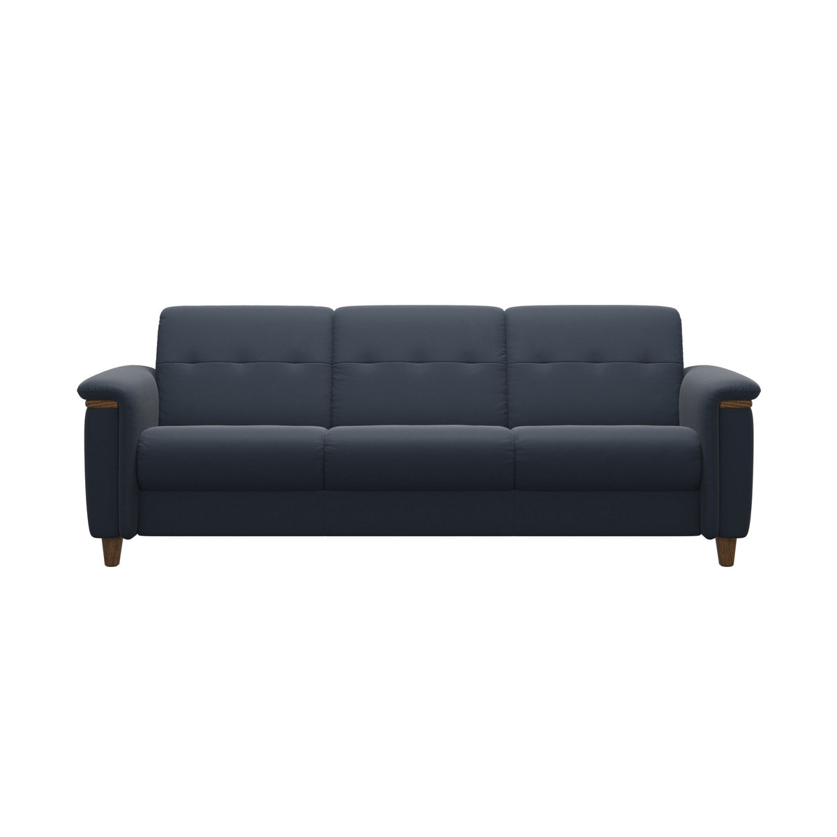 Flora 3-Seater - Paloma Oxford Blue - Teak