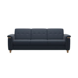 Flora 3-Seater - Paloma Oxford Blue - Oak
