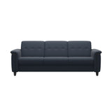 Flora 3-Seater - Paloma Oxford Blue - Grey