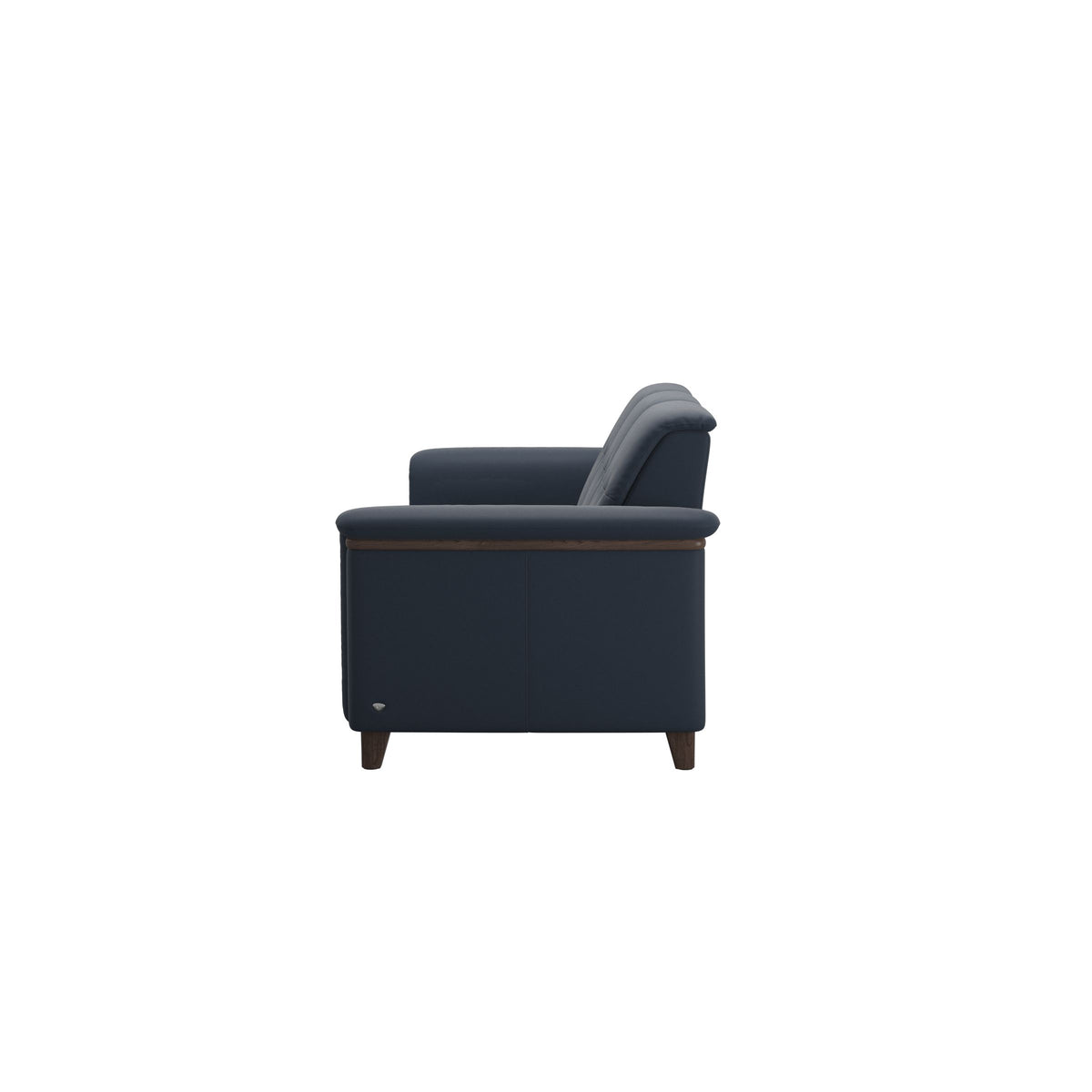 Flora 3-Seater - Paloma Oxford Blue - Wenge