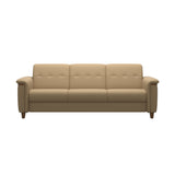 Flora 3-Seater - Paloma Sand - Teak