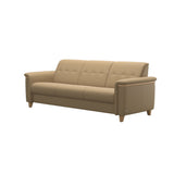 Flora 3-Seater - Paloma Sand - Oak