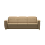 Flora 3-Seater - Paloma Sand - Oak
