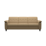 Flora 3-Seater - Paloma Sand - Black