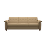 Flora 3-Seater - Paloma Sand - Walnut