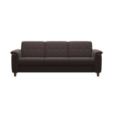 Flora 3-Seater - Paloma Chocolate - Teak