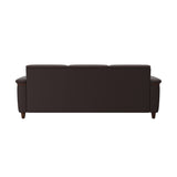 Flora 3-Seater - Paloma Chocolate - Brown