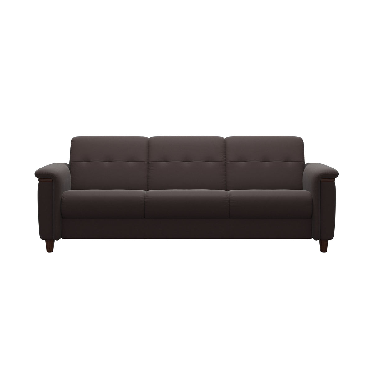 Flora 3-Seater - Paloma Chocolate - Brown