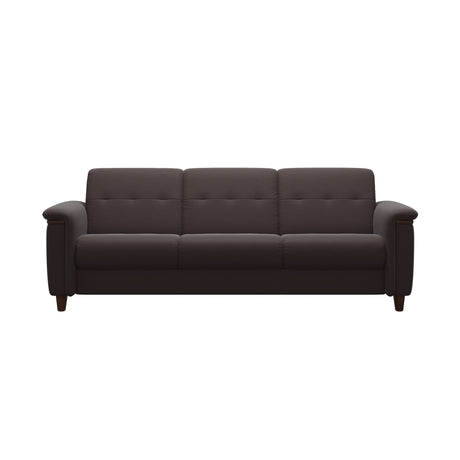 Flora 3-Seater - Paloma Chocolate - Brown